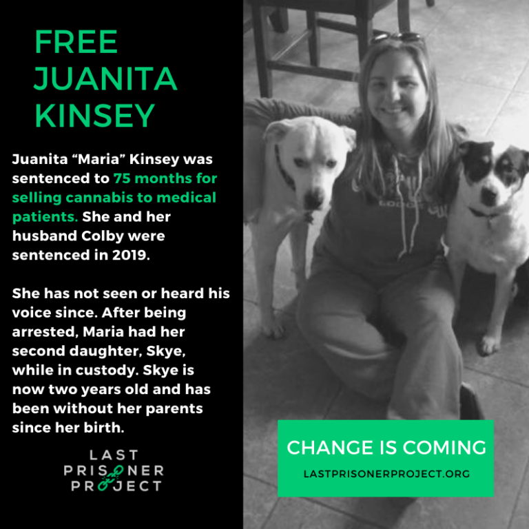Last Prisoner Project Letter Writing: Juanita Kinsey