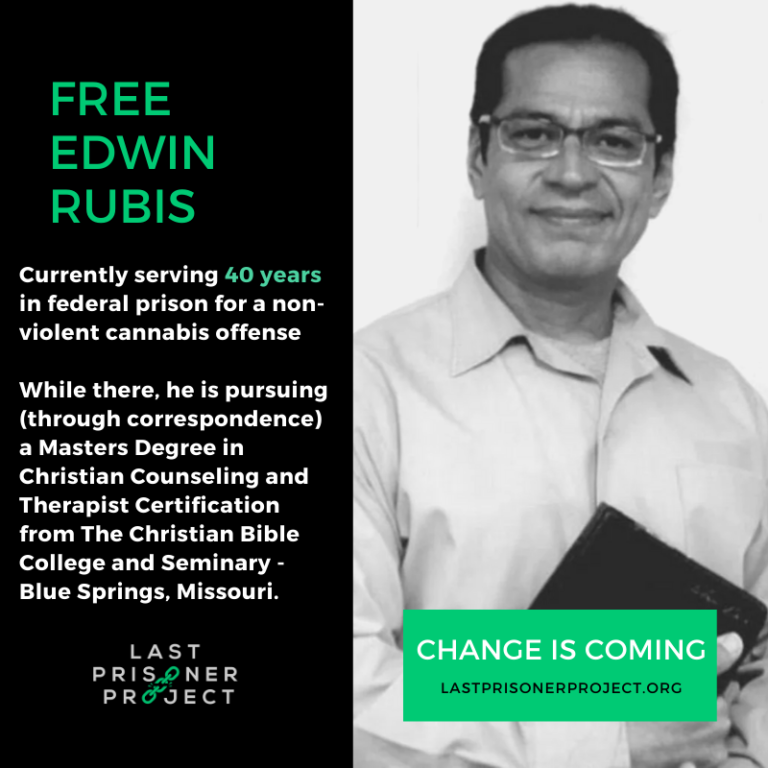 Last Prisoner Project Letter Writing: Edwin Rubis