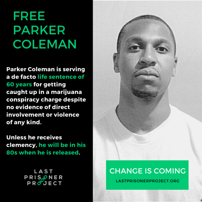 Last Prisoner Project Letter Writing: Parker Coleman